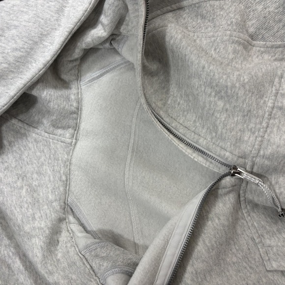 Lululemon Oversized Scuba Half-Zip Hoodie M/L Cropped Sweatshirt 1/2 Zip LW3DUSS - Picture 13 of 13